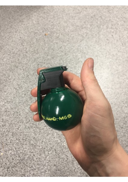 El Bombası, M69 (Inert) (Sadece Plastik Aparattır!!!) 3D