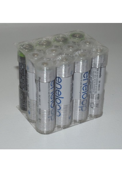 Pil Tutucu 12 x Aaa (Vazo Modu Baskı) (Sadece Plastik Aparattır!!!) 3D