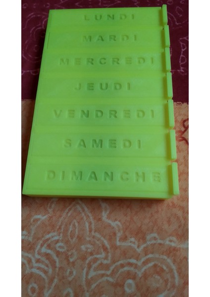 Başka Bir Hap Kutusu/başka Bir Hap Kutusu (Sadece Plastik Aparattır!!!) 3D indirimleri