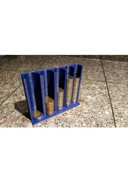 Başka Bir Madeni Para Sıralayıcısı (Sadece Plastik Aparattır!!!) 3D