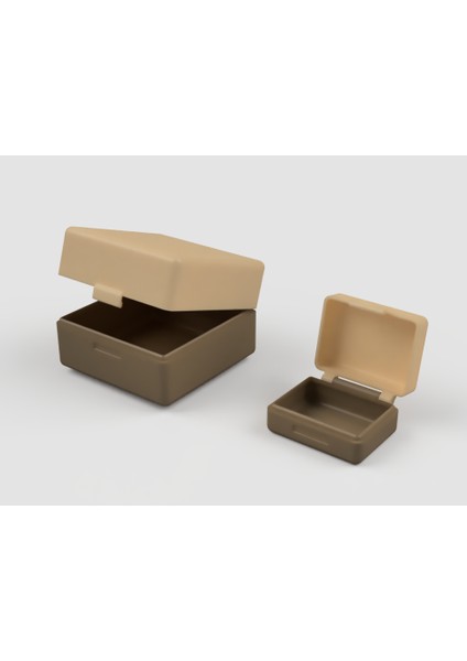 Yerinde Baskı ile Parametrik Kutu Menteşeler [fusion 360 Kaynağı Ile] (Sadece Plastik Aparattır!!!) 3D
