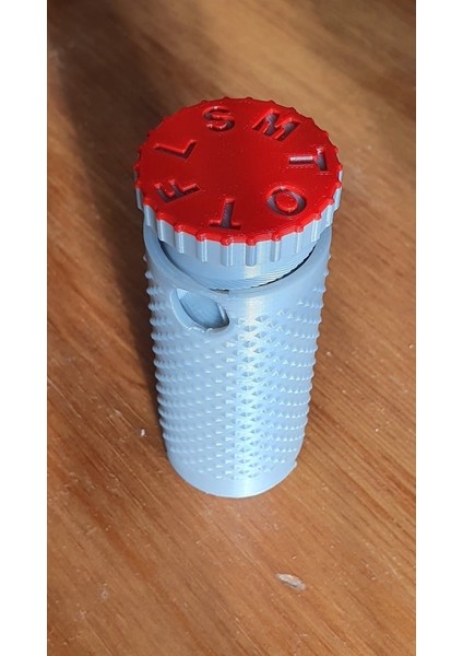 31 Günlük Spiral Hap Kutusu - Isveççe (Sadece Plastik Aparattır!!!) 3D