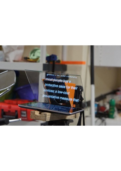 Yansıtıcı Teleprompter Parçaları (Plastik Aparattır!!!) 3D