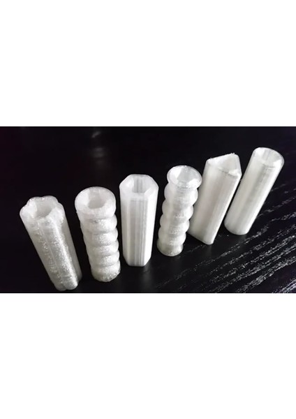 Yumuşak Tutma ve Rahat Yazma Için Kalem Kapağı 6 Tip Tasarım Tpu Filament (Sadece Plastik Aparattır!!!) 3D