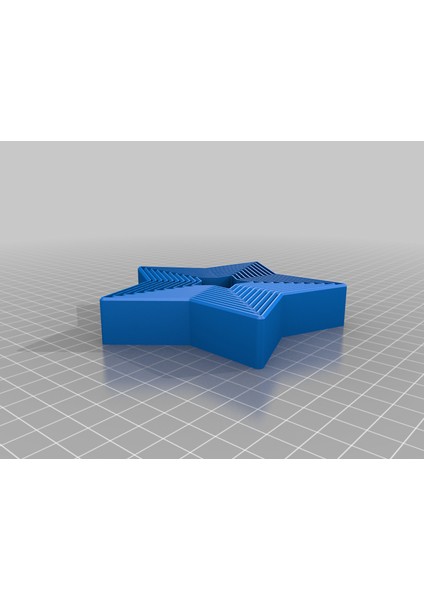 Yıldız Kurabiye Kesici Seti 3 cm Ila 12CM (Sadece Plastik Aparattır!!!) 3D modelleri