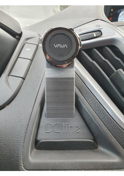 Ford Transit Özel Manyetik Cep Telefonu Tutucu (Sadece Plastik Aparattır!!!) 3D