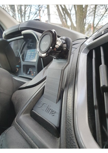 Ford Transit Özel Manyetik Cep Telefonu Tutucu (Sadece Plastik Aparattır!!!) 3D indirimleri