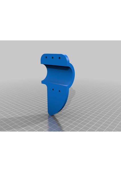 Tüp Raf Desteği (Sadece Plastik Aparattır!!!) 3D