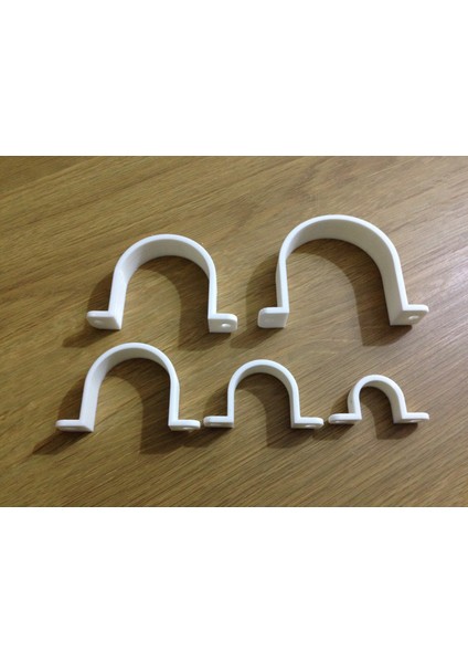 Boru Klips / Kablo Klipsi 20MM Ila 60 mm Tüm Boyutlar (Sadece Plastik Aparattır!!!) 3D indirimleri