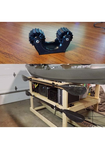 Döner Kavrama Kürek/takım Tutucu - Tpu/petg (Sadece Plastik Aparattır!!!) 3D