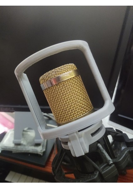 Bm 800 Mikrofon Pop Filtresi (Sadece Plastik Aparattır!!!) 3D modelleri