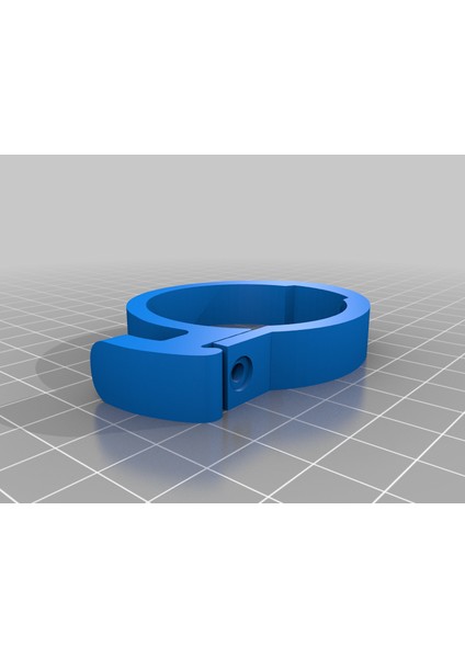 Xiaomi M365 Scooter Clasped Koruma Halkası Katlanır Kanca Değiştirme (Solidworks Dosyası Dahil) (Sadece Plastik Aparattır!!!) 3D modelleri