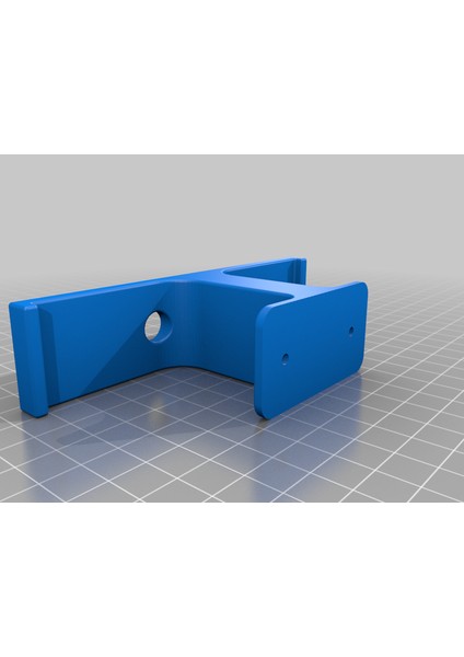 Raf Altında Kulaklık Tutucu (Sadece Plastik Aparattır!!!) 3D