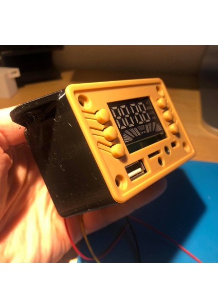 Mp3 Bluetooth Fm Player Body (Büyük) (Sadece Plastik Aparattır!!!) 3D
