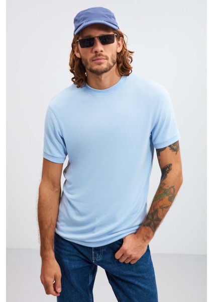 Valley Relaxed Regular Mavi T-Shirt