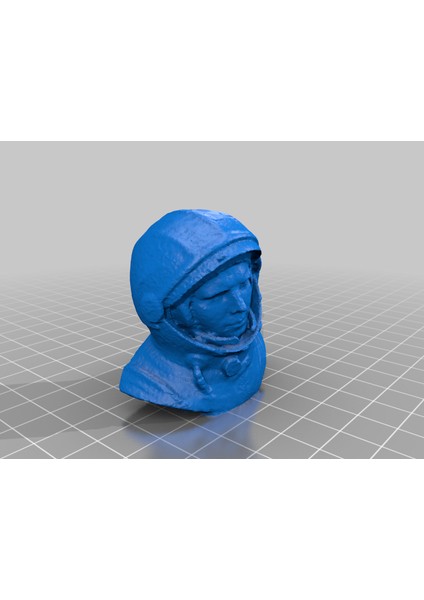 Yuri Gagarin Büst (Sadece Plastik Aparattır!!!) 3D fiyatları