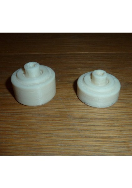 Tuvalet Floş Düğmesi (Daha Uzun) (Sadece Plastik Aparattır!!!) 3D