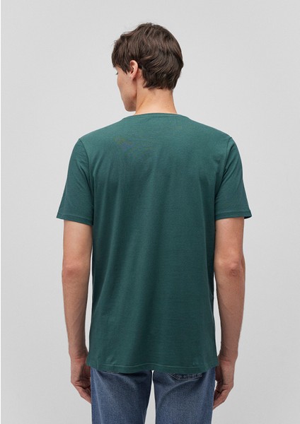 3lü Bisiklet Yaka Erkek Basic Tişört 0611784-70490