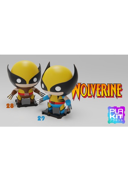 Marvel Classics Wolverine Ikili Paket! 90'lar ve Retro [güncellendi] (Sadece Plastik Aparattır!!!) 3D fiyatları