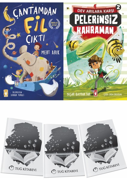 Çantamdan Fil Çıktı ve Pelerinsiz Kahraman Dev Arılara Karşı 2 + Hediyeli