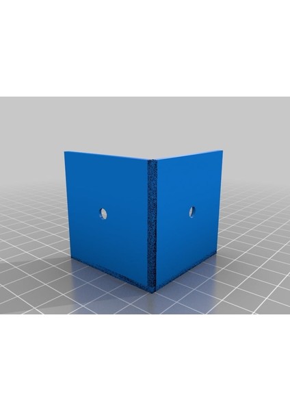 Dolap Veya Gardırop Için 3 Yüz Montaj Braketi (Sadece Plastik Aparattır!!!) 3D