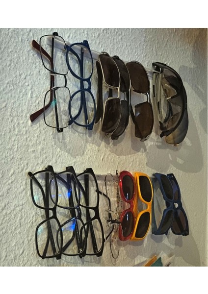 Duvar Gözlük Tutucu (Sadece Plastik Aparattır!!!) 3D indirimleri