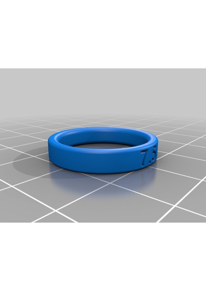 Yüzük Boyutunuzu Bulun: 0.5 Artışla 6 Ila 10 (Sadece Plastik Aparattır!!!) 3D modelleri