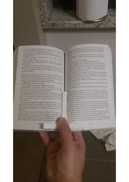 Kitap Binder: Kolay Okunan 1 Elle Kitap Açıcı (Sadece Plastik Aparattır!!!) 3D