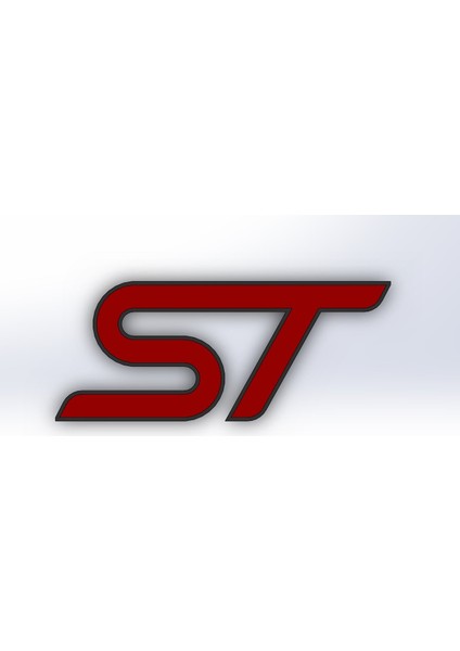 Ford Focus St Rozeti (Logo) (Sadece Plastik Aparattır) 3D modelleri
