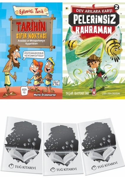 Tarihin Sıfır Noktası Anadolu ve Mezopotamya Uygarlıkları ve Pelerinsiz Kahraman Dev Arılara Karşı 2 + Hediyeli