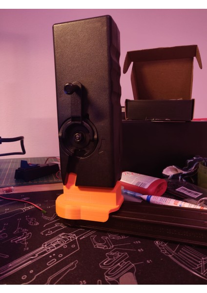Airsoft Dergisi Adaptörü - P90 Dergisine Odin Speed Loader (Sadece Plastik Aparattır!!!) 3D