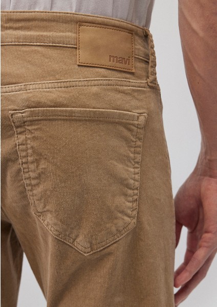 Hunter Bej Kadife Pantolon 0020285799