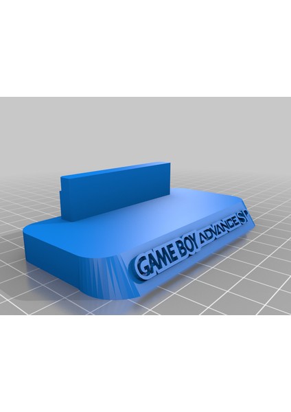 Başka Bir Gameboy Advance Sp Stand (Sadece Plastik Aparattır) 3D fiyatları