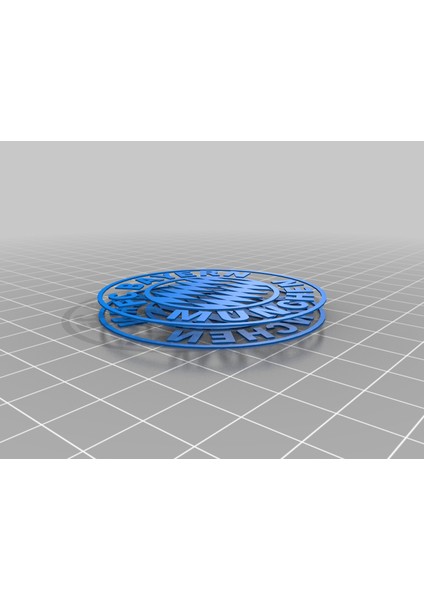 Bayern Münih Logo Anahtarı (Sadece Plastik Aparattır!!!) 3D
