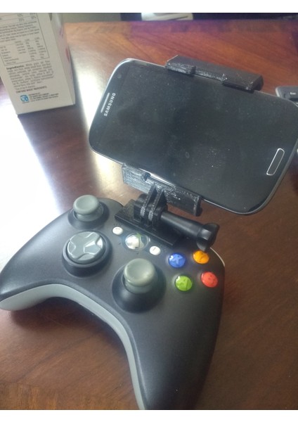 Xbox 360 Kablosuz Kumanda Telefon Bağlantısı (Sadece Plastik Aparattır) 3D modelleri