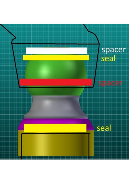 Duş Son Kısmı (Sadece Plastik Aparattır) 3D indirimleri
