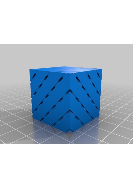 Düşük Poli Schwartz Elmas Katı Versiyon (Sadece Plastik Aparattır) 3D fiyatları