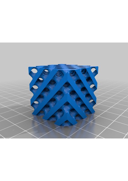 Düşük Poli Schwartz Elmas Katı Versiyon (Sadece Plastik Aparattır) 3D modelleri