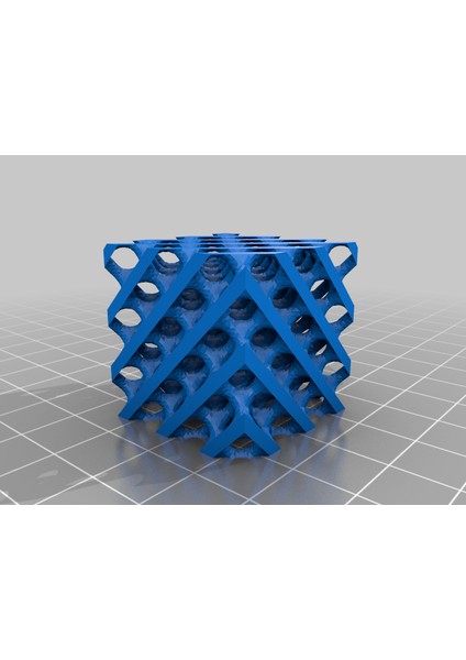 Düşük Poli Schwartz Elmas Katı Versiyon (Sadece Plastik Aparattır) 3D fırsatları