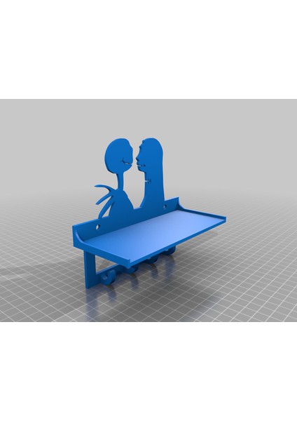 Noel Anahtarı Öncesi Kabus Tutucu (Sadece Plastik Aparattır) 3D modelleri