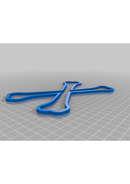 Korsan - Korsan - Çapraz Kemikler - Çapraz Kemikler - Şablon - Şablon (Sadece Plastik Aparattır) 3D indirimleri