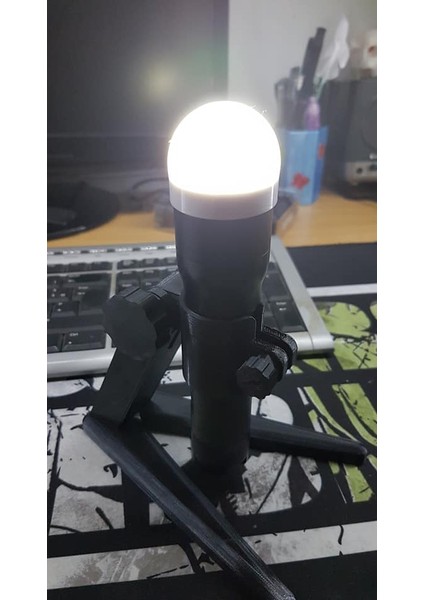 LED LED Lamba Kapısı (Veya Yaklaşık Ø3cm'de Başka Bir Lamba) (Sadece Plastik Aparattır!!!) 3D indirimleri
