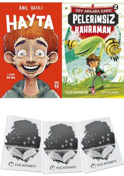 Hayta ve Pelerinsiz Kahraman Dev Arılara Karşı 2 + Hediyeli