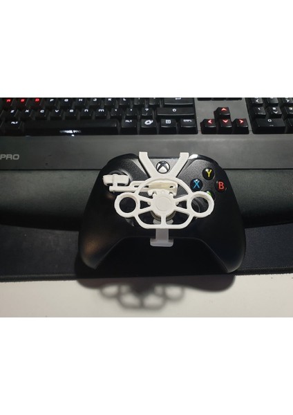[geliştirilmiş Geniş Tekerlek] Xbox One Denetleyici Mini Tekerleği (Sadece Plastik Aparattır) 3D