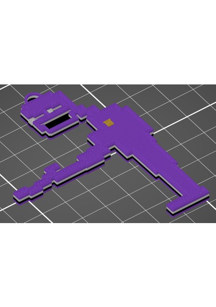 Fnaf Mor Guy Çok Molor Anahtarlık (Sadece Plastik Aparattır!!!) 3D fiyatları