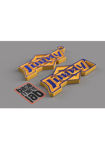 Suzuki Jimny Type J2/J2A -Keychain -Portachiavı -Porte Clés -Key Zinciri (Sadece Plastik Aparattır!!!) 3D