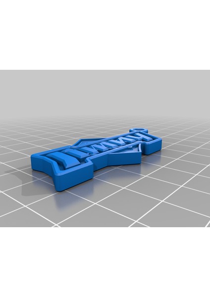 Suzuki Jimny Type J2/J2A -Keychain -Portachiavı -Porte Clés -Key Zinciri (Sadece Plastik Aparattır!!!) 3D