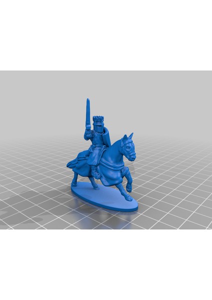 Orta Çağ Milis Karışımı (28 Mm) (Sadece Plastik Aparattır!!!) 3D