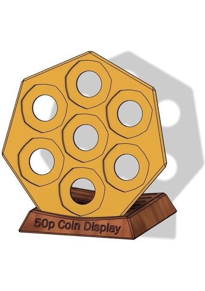 50P Para Koleksiyonu - Ekran Standı (Sadece Plastik Aparattır!!!) 3D fiyatları