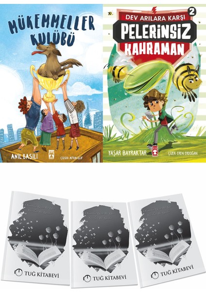 Mükemmeller Kulübü ve Pelerinsiz Kahraman Dev Arılara Karşı 2 + Hediyeli